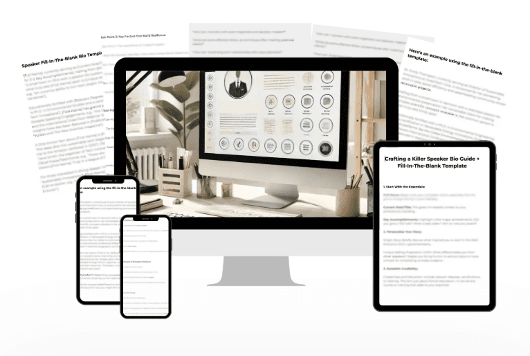 Craft a Killer Speaker Bio Guide & Template