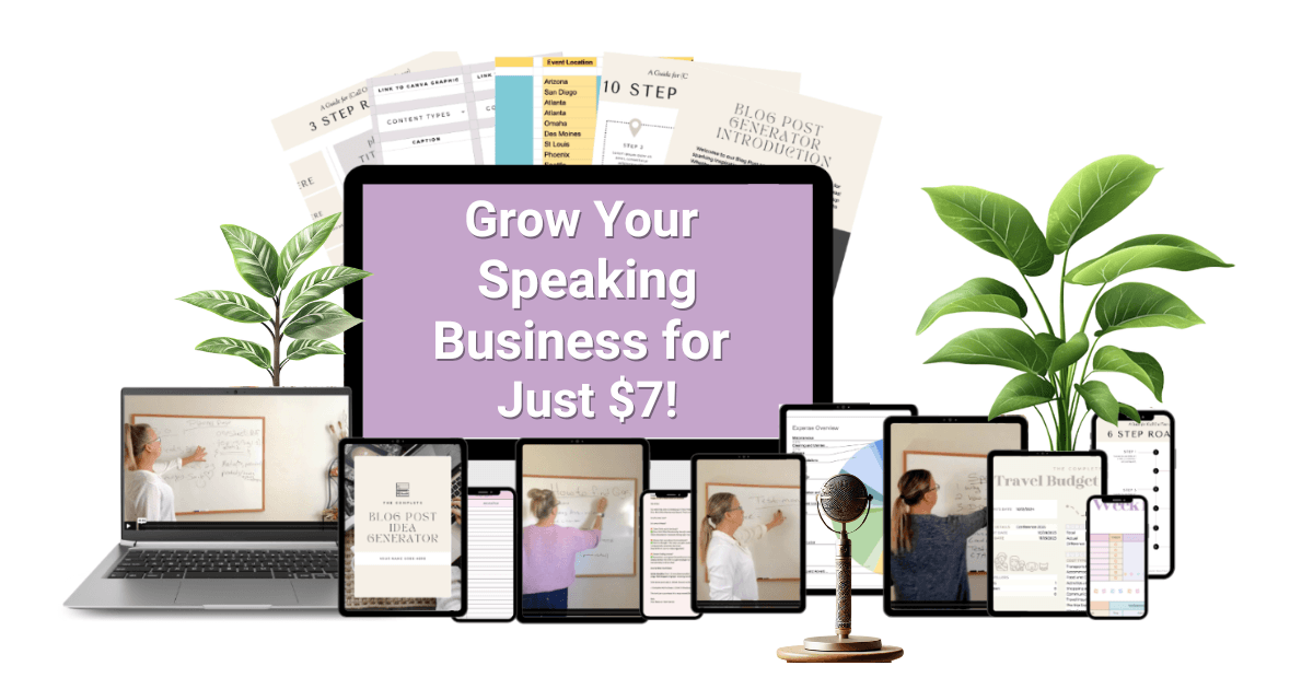 Ultimate Speaker Biz Building $7/mo Membership