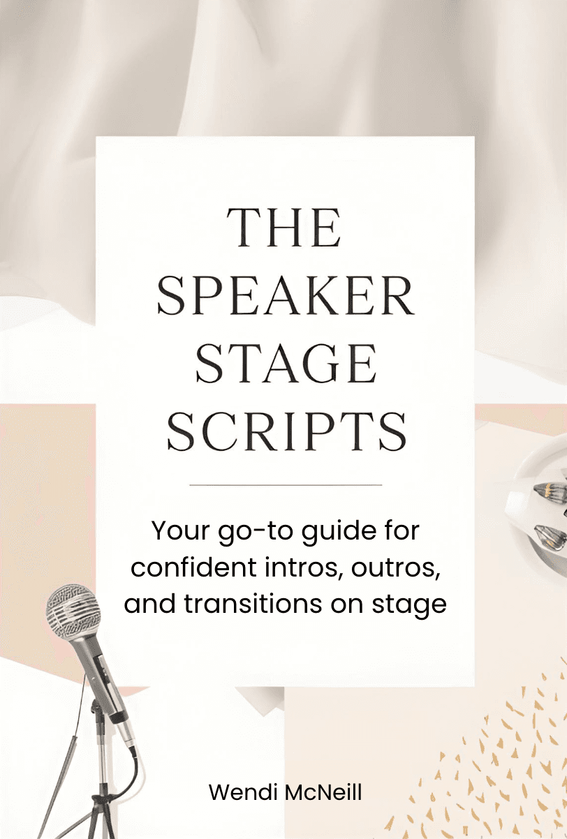 Speaker Stage Scripts Vault